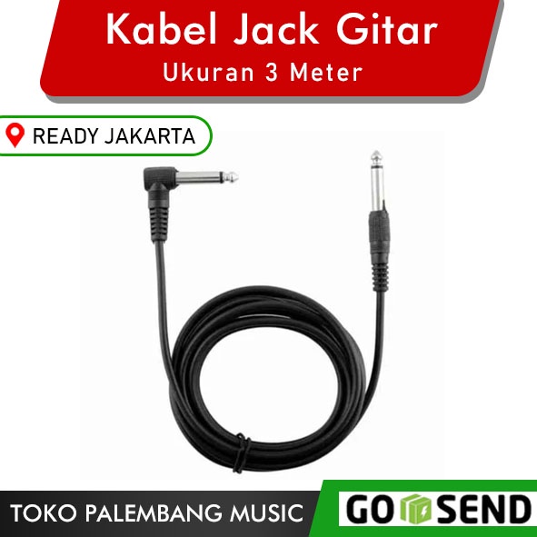 Kabel Jack Gitar 3 meter Kabel Jack Gitar Bass