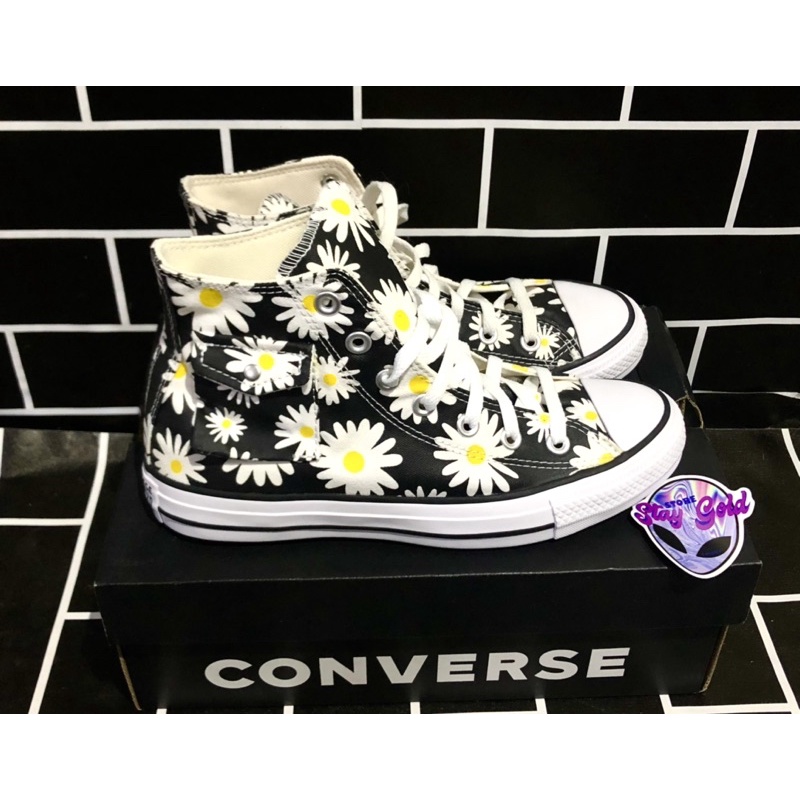 converse daisy print
