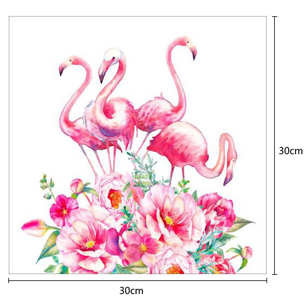 Diy Lukisan Diamond 5d Dengan Gambar Burung Warna Pink Untuk