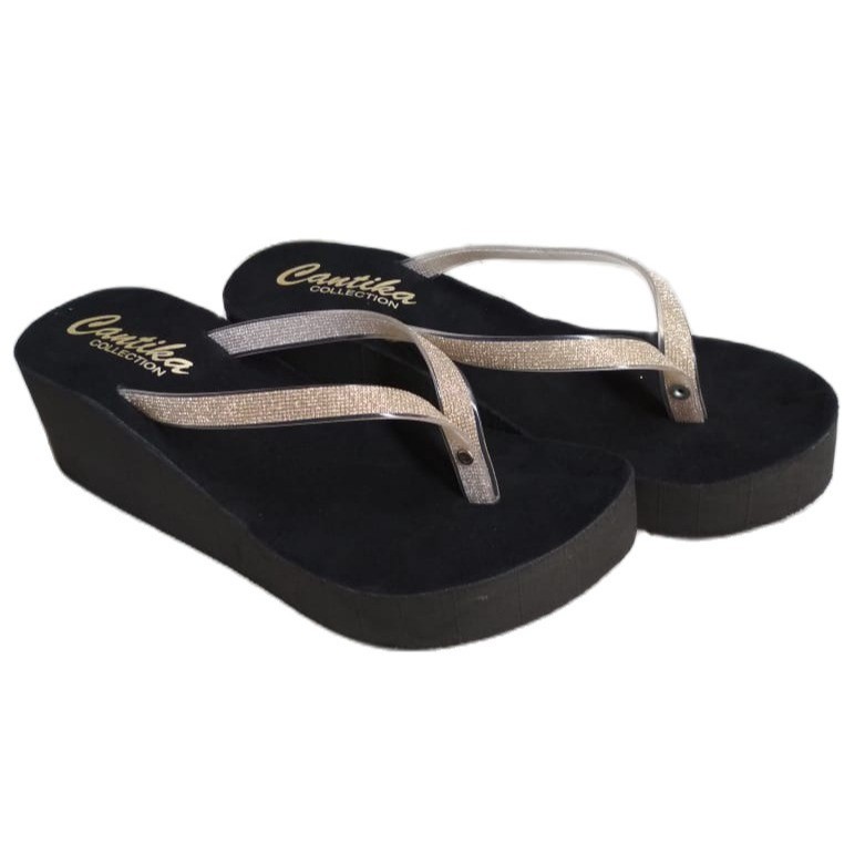 SANDAL WEDGES WANITA / SENDAL WANITA / WEDGES WANITA / WEDGES MANOHARA JELLY