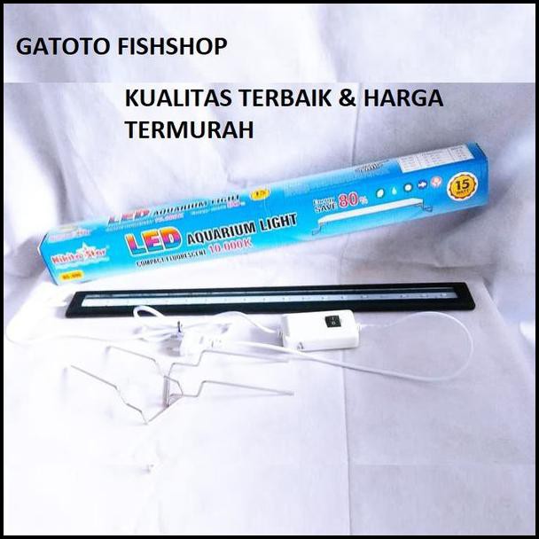 Aksesoris Hewan Lampu Aquarium Led Nikita Star Ns600 Ns 600