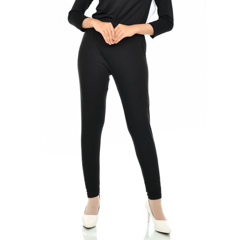 Legging Basic Premium  Lembut Elastis Highwaist Bigsize