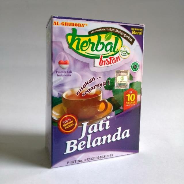 

minuman Herbal Instan Jati Belanda Al Ghuroba