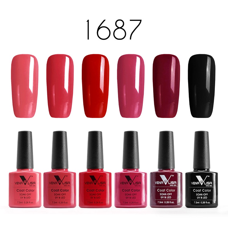 ORIGINAL UV Gel Nail Polish Set 6pcs