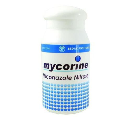 Obat Kulit / Mycorine Miconazole Nitrate Bedak Antijamur (25 Gram)
