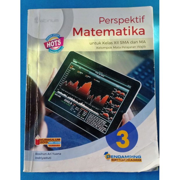 

Buku Matematika (wajib) Kelas 12 SMA/MA