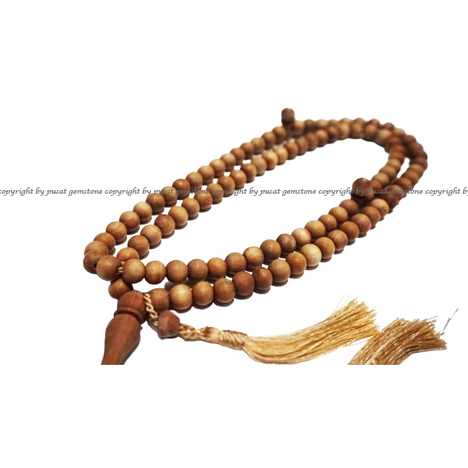 Tasbih Cendana kayu asli 99 butir