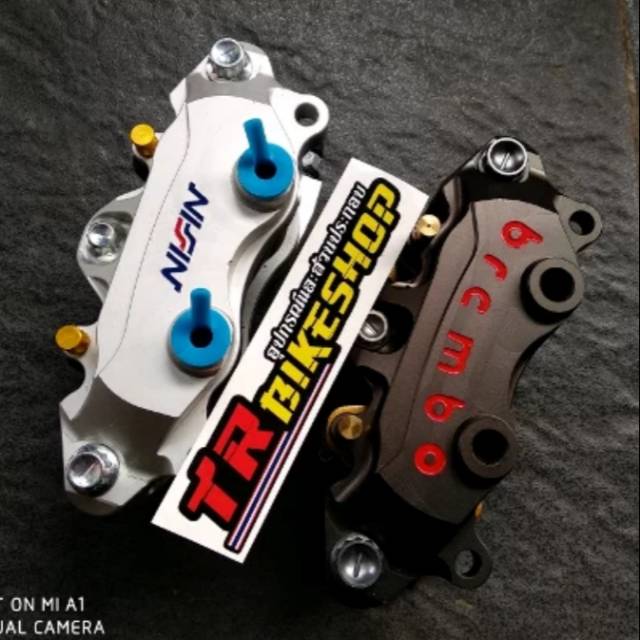 KALIPER BREMBO NISSIN 4PISTON 2PIN BIG