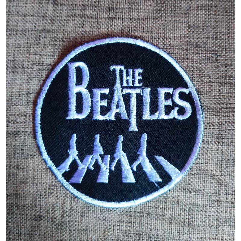 patch bordir jahit/logo band the beatles