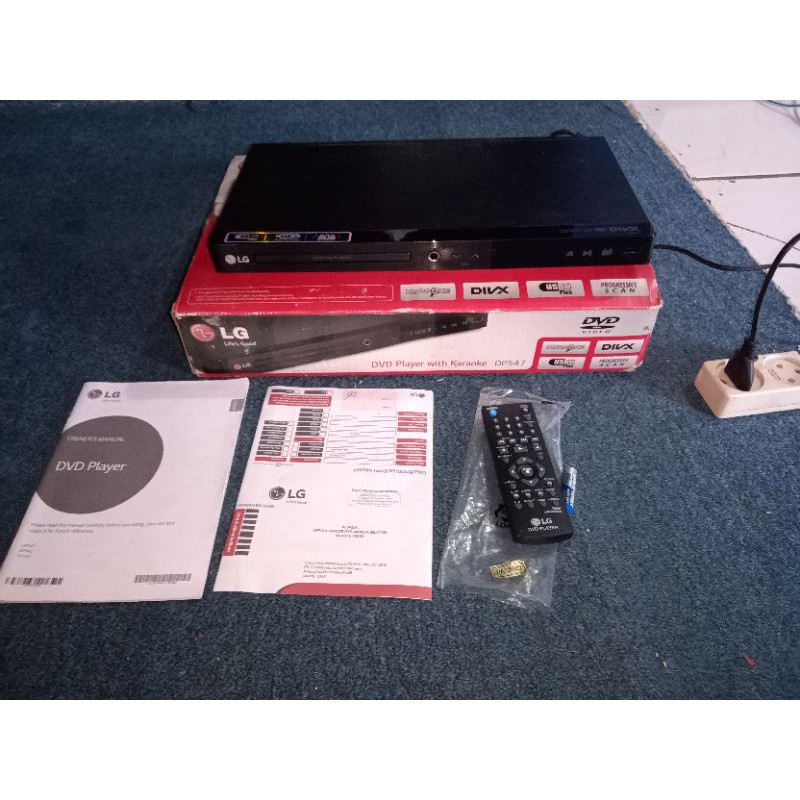 Dvd LG white karoke DP547