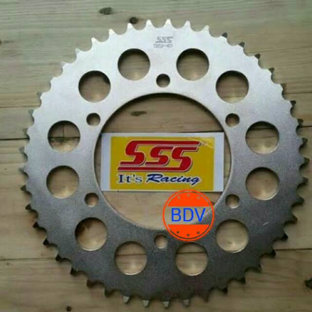 Gear/ Gir Belakang SSS 520 R25 OLD, R25 LED 520 X 43T, 44T, 45T, 46T