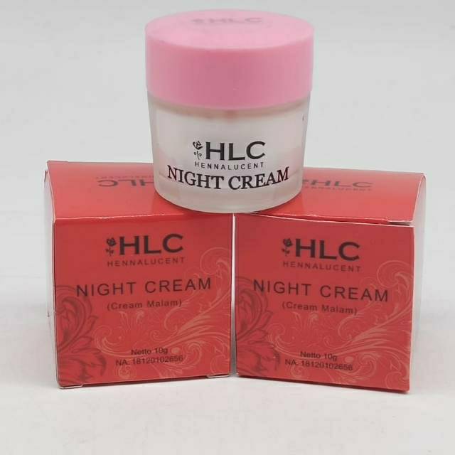 HLC Night Cream Collagen 100% Original