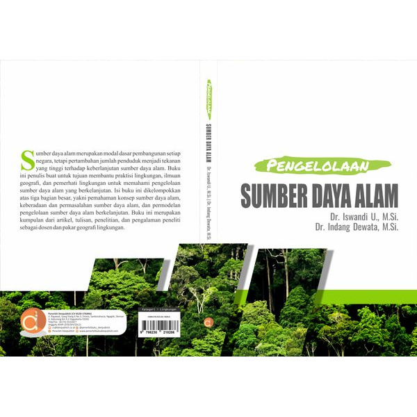 Buku Pengelolaan Sumber Daya Alam - Buku Asli