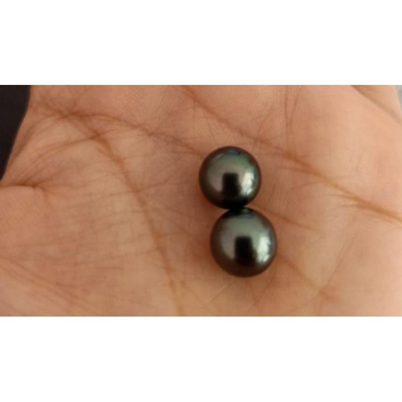 Mutiara Laut Asli Warna Hitam Garde AAA