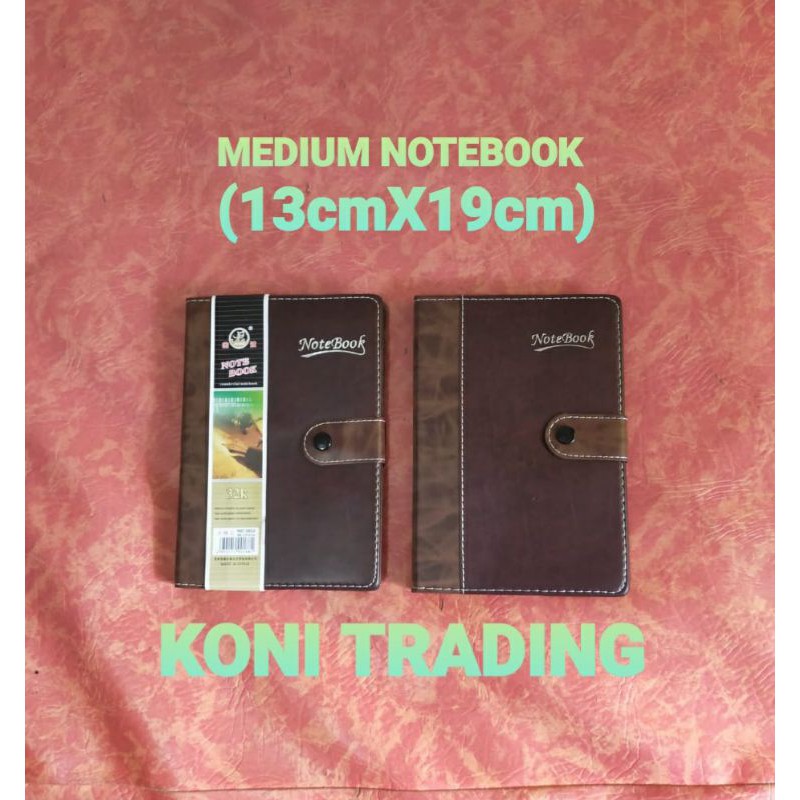 

BUKU MEDIUM NOTEBOOK Uk : 13CM(L) X 19CM(P)