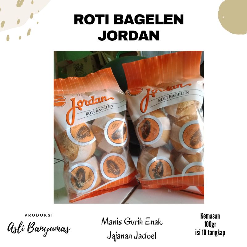 

ROTI BAGELEN JORDAN | KHAS BANYUMAS | HARGA TERJANGKAU | FREE GIFT MIN BELANJA 50K (all item)