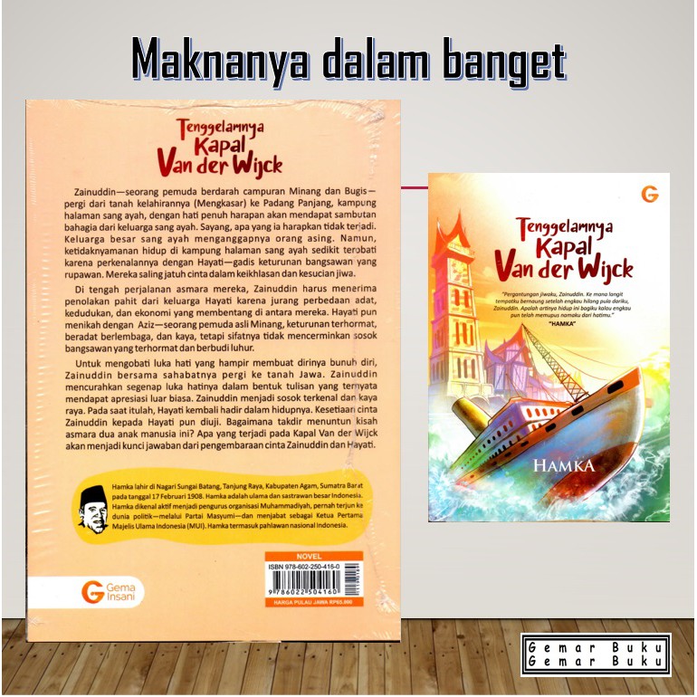 Unsur Intrinsik Novel Tenggelamnya Kapal Van Der Wijck