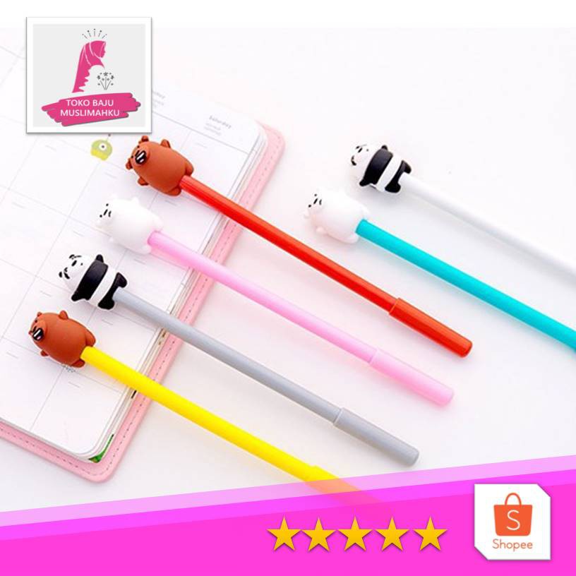 

(COD) Pulpen Karakter We Bare Bears Lucu / Unik / Murah/ Bestseller