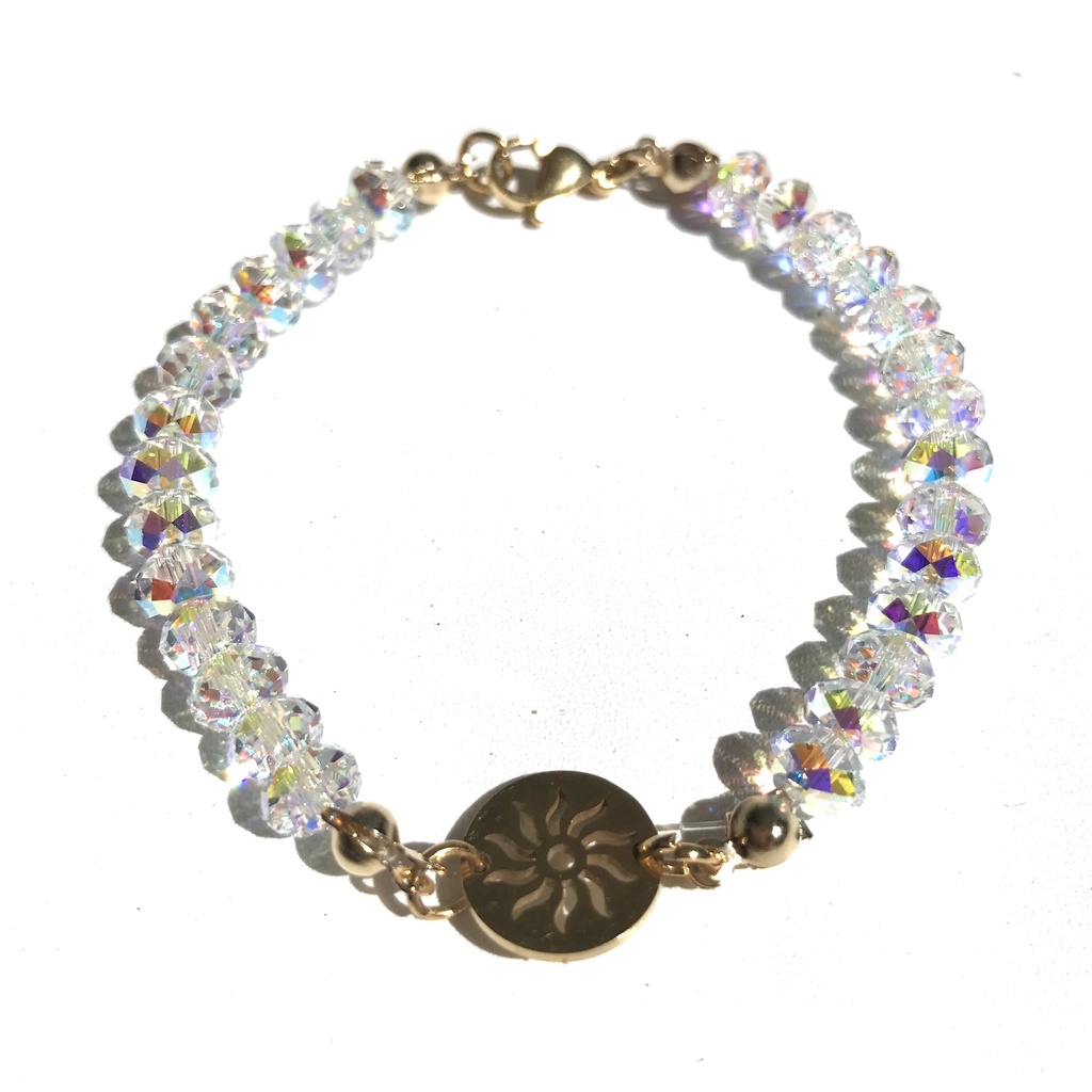 Gelang Crystal Swarovski Original/Gelang Swarovski/Gelang Swarovski Austria/Gelang Anti Karat/Gelang