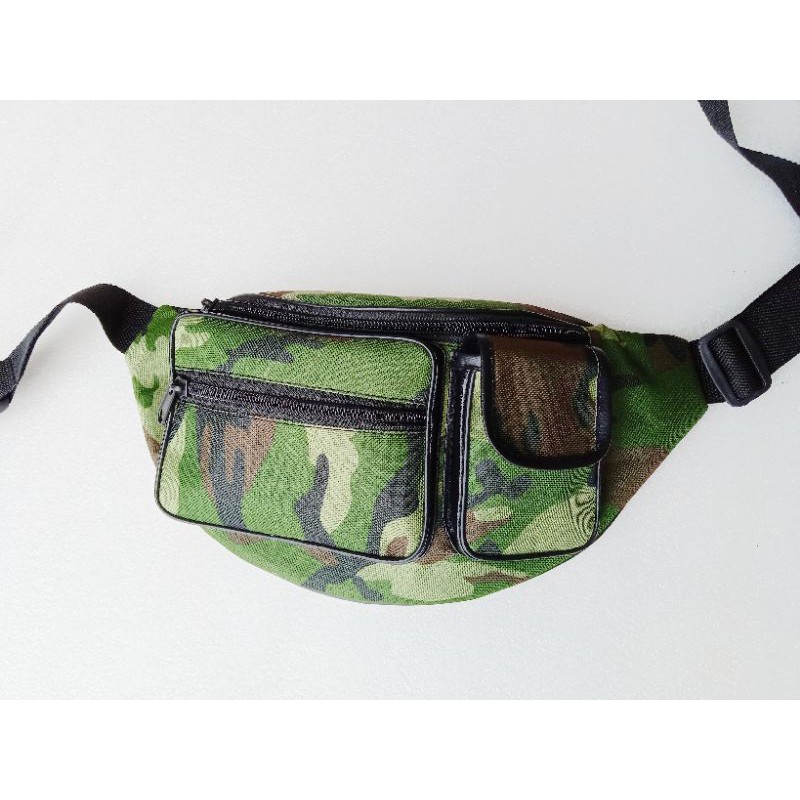 waistbag ARMY loreng pincang