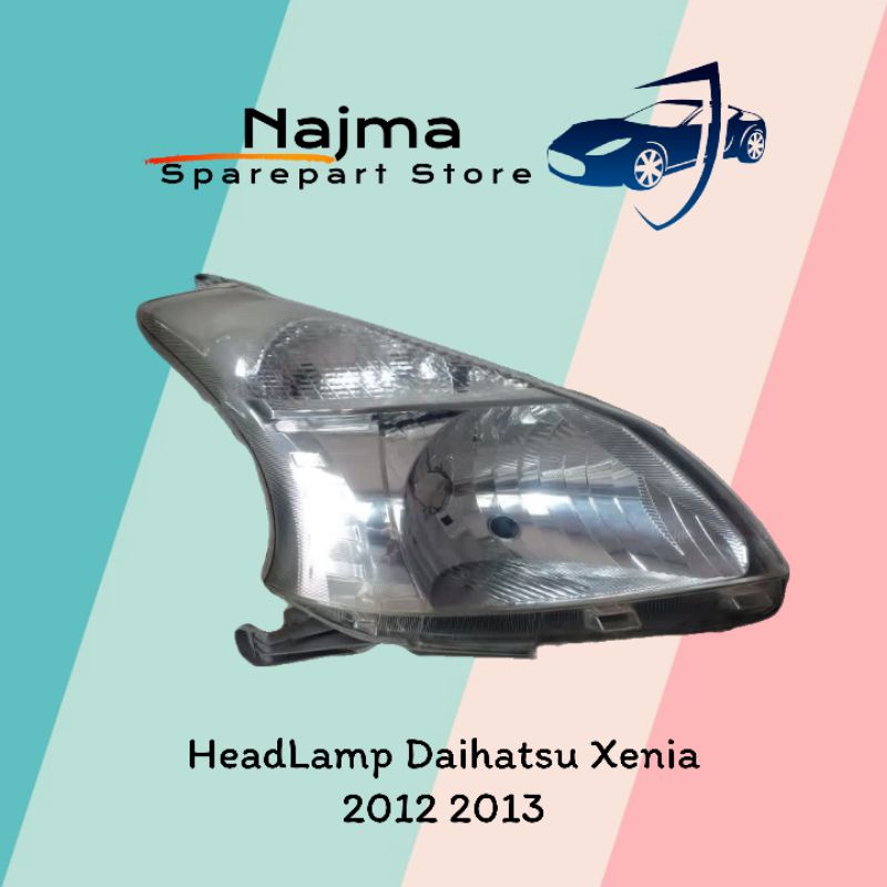 Headlamp Lampu Depan Mobil Daihatsu Xenia Tahun 2012 2013
