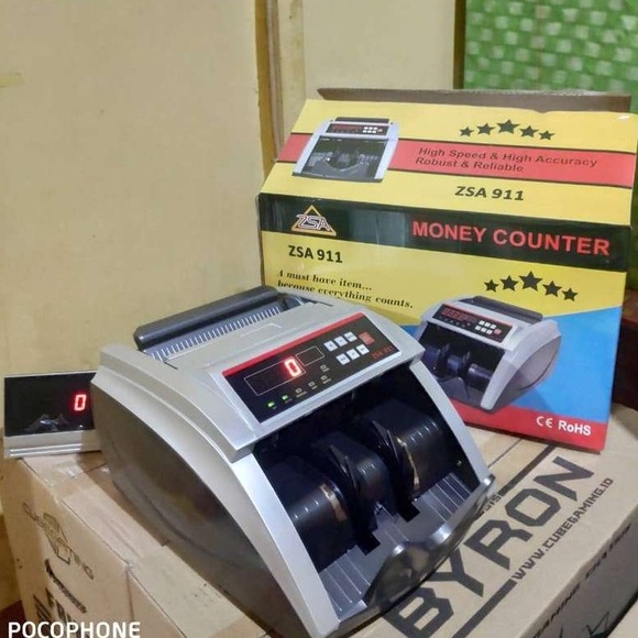 MESIN PENGHITUNG UANG ZSA 911 UV BILL MONEY COUNTER ZSA911 GARANSI RESMI