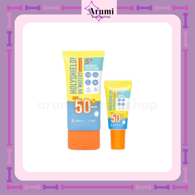 Somethinc Holyshield UV Watery Sunscreen Gel SPF 50+ PA++++ | Sunscreen Somethinc