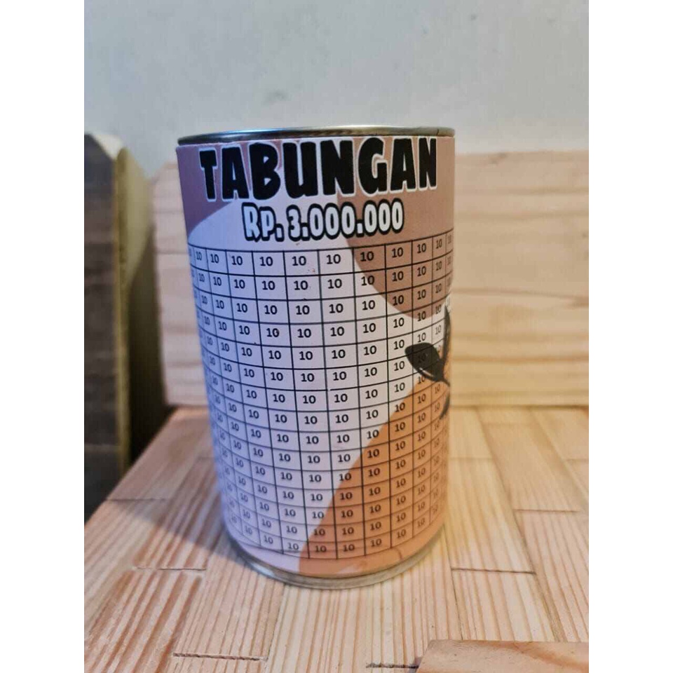 Celengan Target Tabungan viral tiktok (3juta 5k peach)