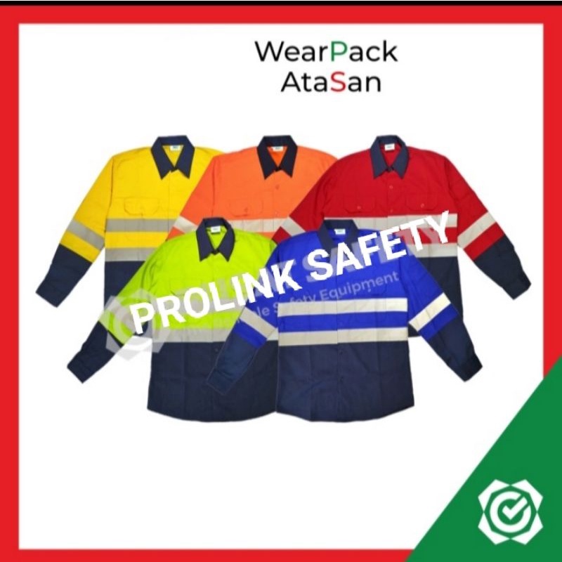 SERAGAM SAFETY 5 WARNA SCOTLIGT BESAR