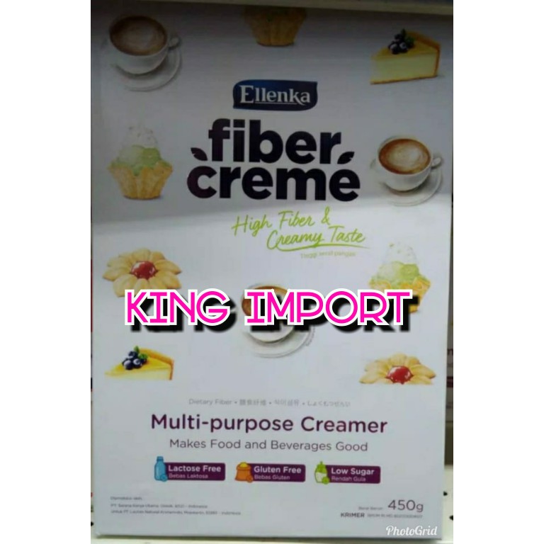 

Elenka Fiber Fibre Cream Creme Creamer Ellenka 450gr