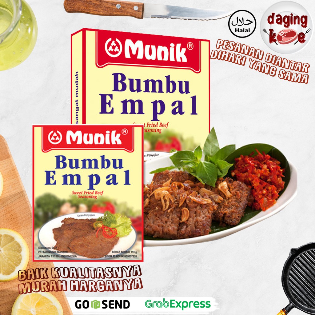 

BUMBU EMPAL MUNIK SIAP MASAK DK009