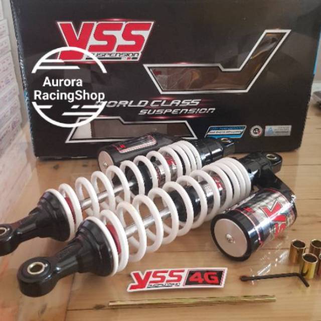 Shockbreaker YSS G2 340MM Tabung Atas : Supra 125- Kharisma- Blade - Revo - Rxking Original Thailand