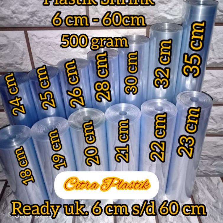 

[PRODUK ST8TE] Plastik shrink / plastik segel / plastik wraping 500gram HSA