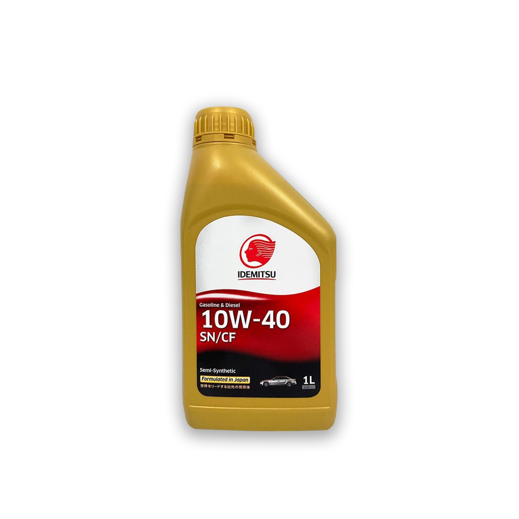 OLI IDEMITSU GASOLINE &amp;DIESEL SAE 10W-40 SN/CF SEMI SYTHENTIC ISI 1LTR