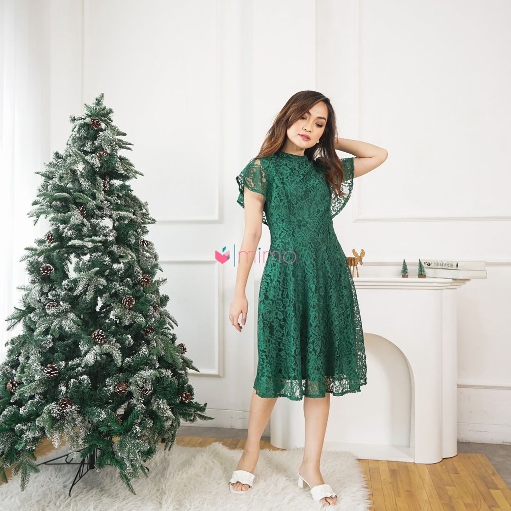 Christmas Collection - Candle Brokat Dress