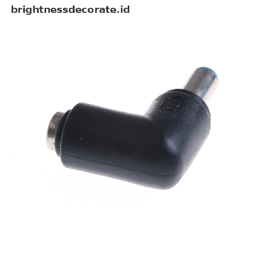 Adapter Konektor DC Power 5.5mm x 2.1mm Male Ke Female Sudut Kanan