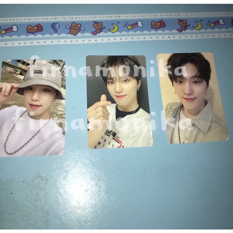 Pc Photocard Dino Bene synnara henggarae fallin flower 24h Seventeen