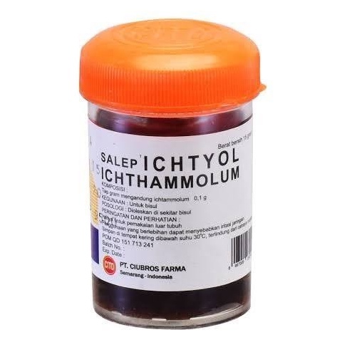 Salep Ichtyol Obat Bisul Ichtiyol Hitam