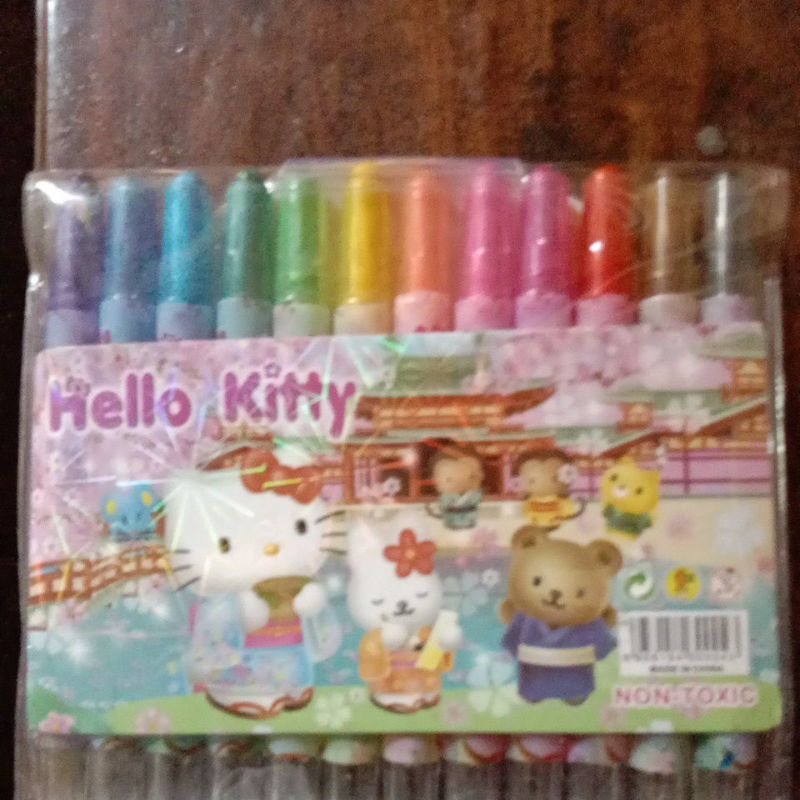 

Crayon merk Hellokitty isi 12