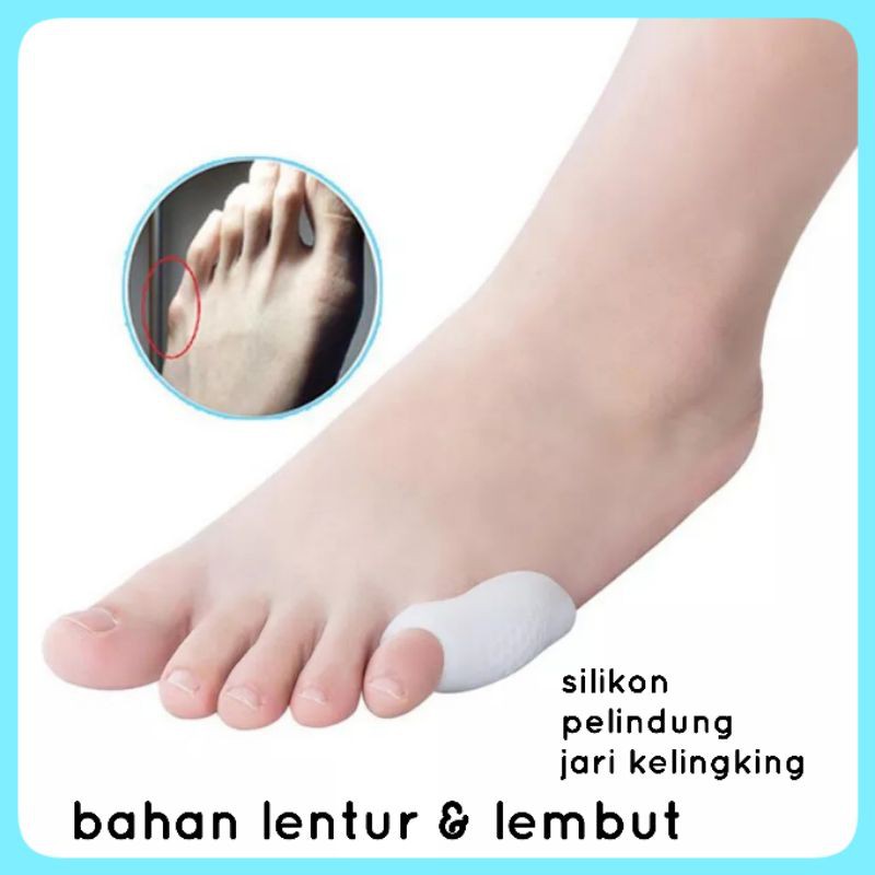 SILICON JARI KAKI INSOLE PELINDUNG JARI SOL SILICON GEL ANTI JARI LECET