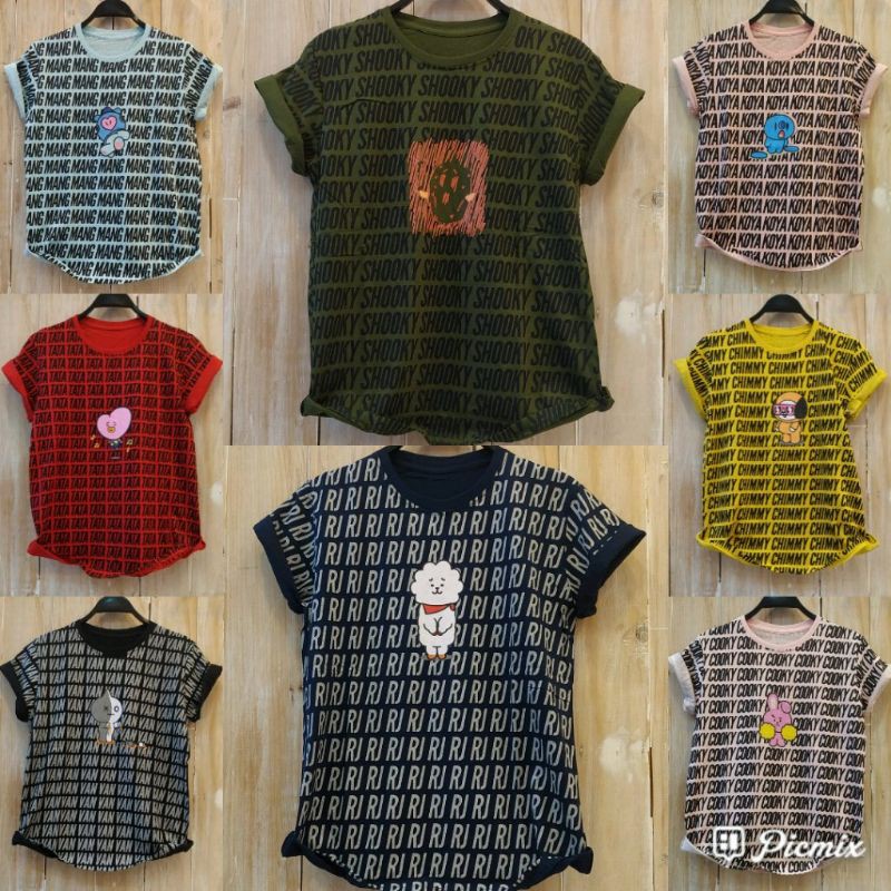 LD90 SALE KAOS COMBED M-L lucu katun