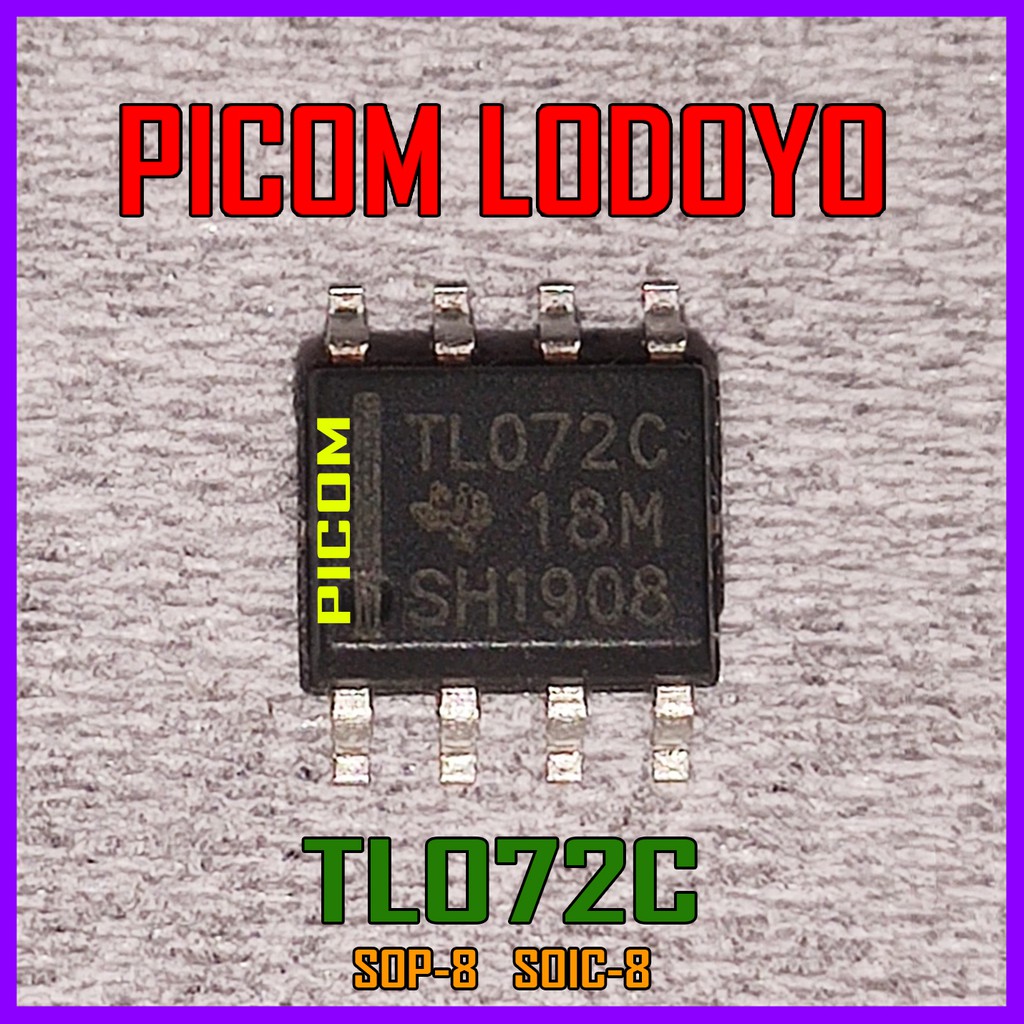 TL072C TL072 072C SOP-8 SOIC-8 SMD IC Dual Op-Amp SOP8 SOIC8 OpAmp ...