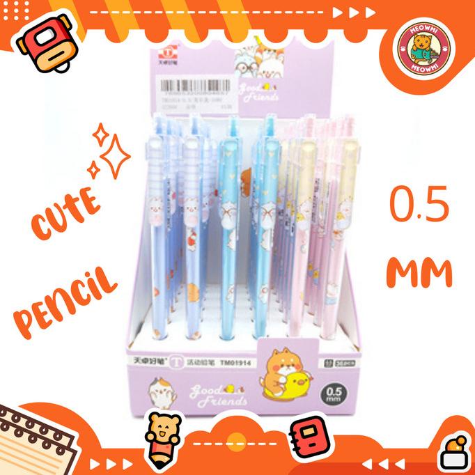 

.........] Pensil Mekanik 0.5mm Motif Lucu Mechanical Smooth Lead PS0039