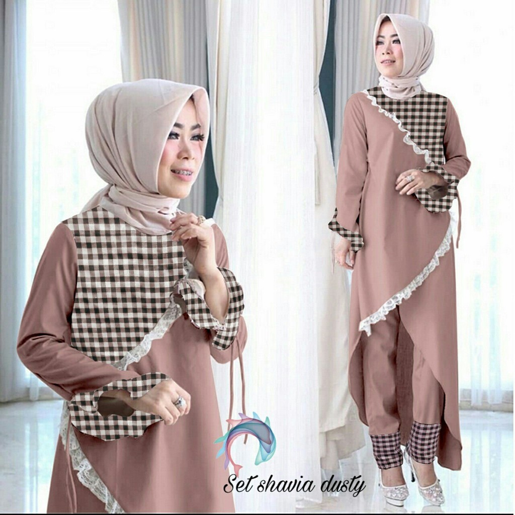 SET SHAVIA 4Warna