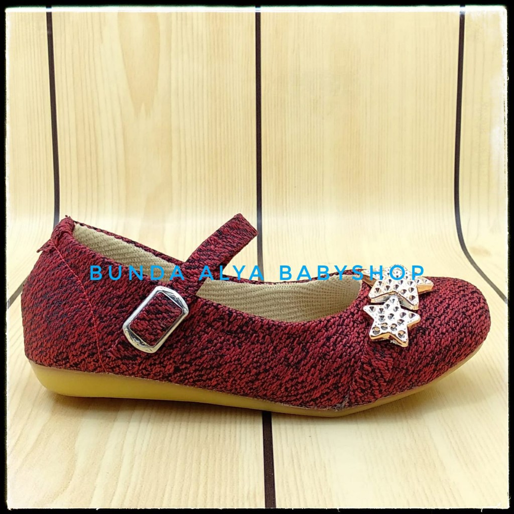 Sepatu Anak Perempuan 1 2 3 4 5 6 Tahun MERAH Casual - Sepatu Pesta Anak CEWEK Casual Size 22 - 35