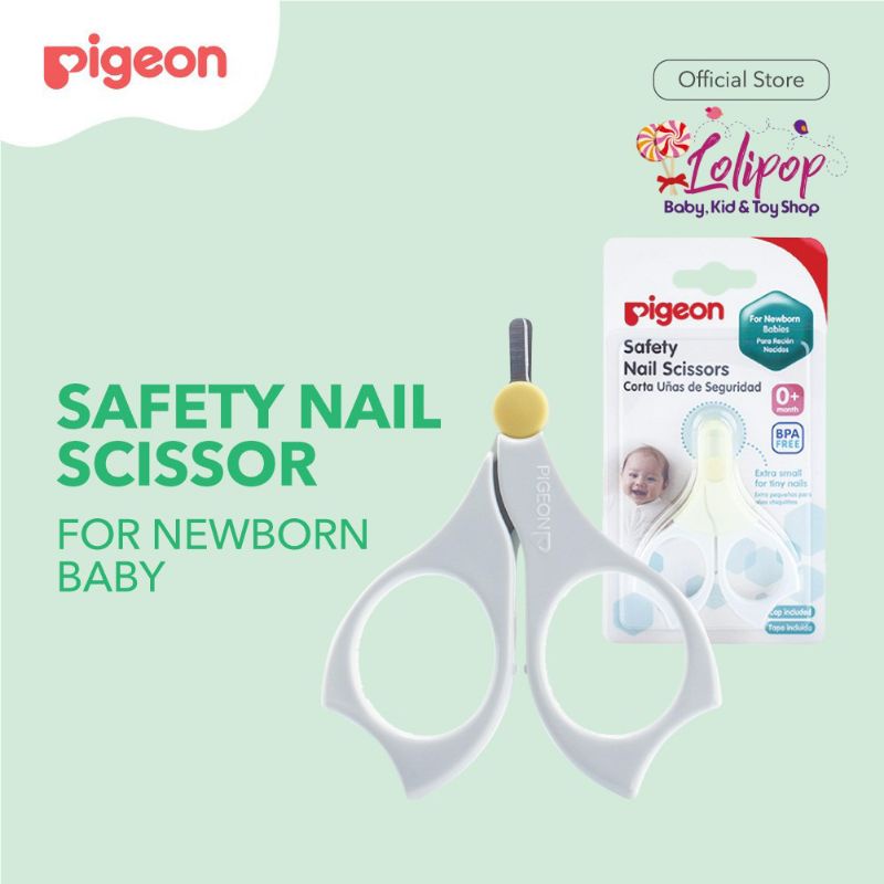 Pigeon Safety Nail Scissors - Gunting Kuku Bayi