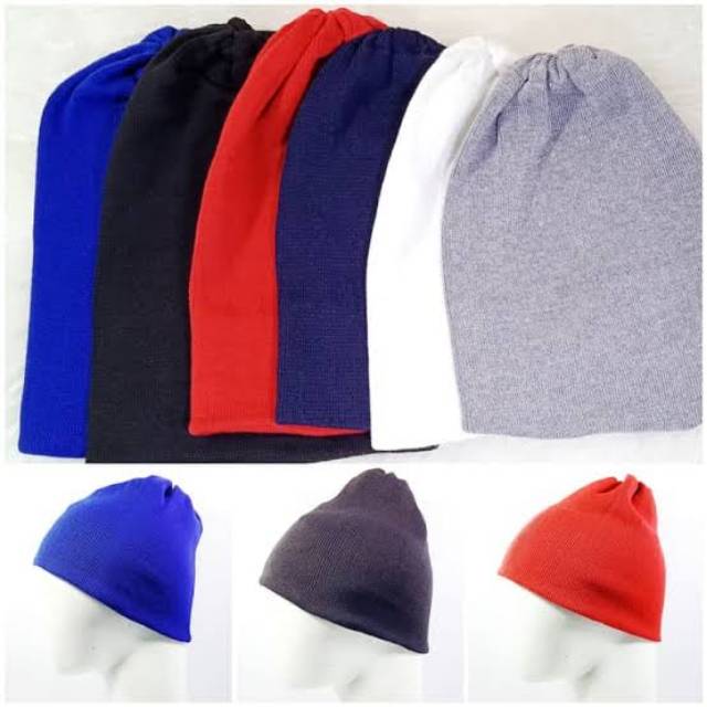 BEST SELLER topi kupluk bayi /dewasa bahan spandek pria / wanita