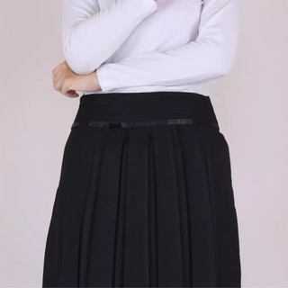  Rok  Rempel Wanita JUMBO Rok Hitam Polos  Panjang Rok  Hitam  