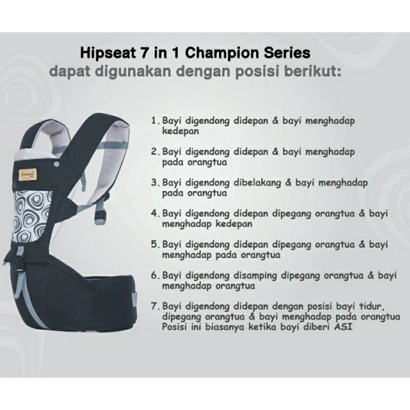 ✨BESTPRODUCT✨+✨COD✨HIPSEAT Baby 7IN1 PREMIUM ORION, GENDONGAN BAYI BABYBORN KEKINIAN 2022 SAMA SNOOBY CINTAKA BERKUALITAS