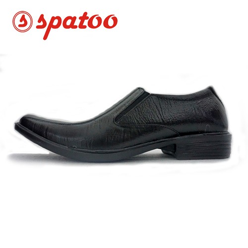 Sepatu PDH Pria Original SPATOO SP 03 Hitam Bahan 100% Kulit Sapi Asli Sepatu Formal Untuk Kerja